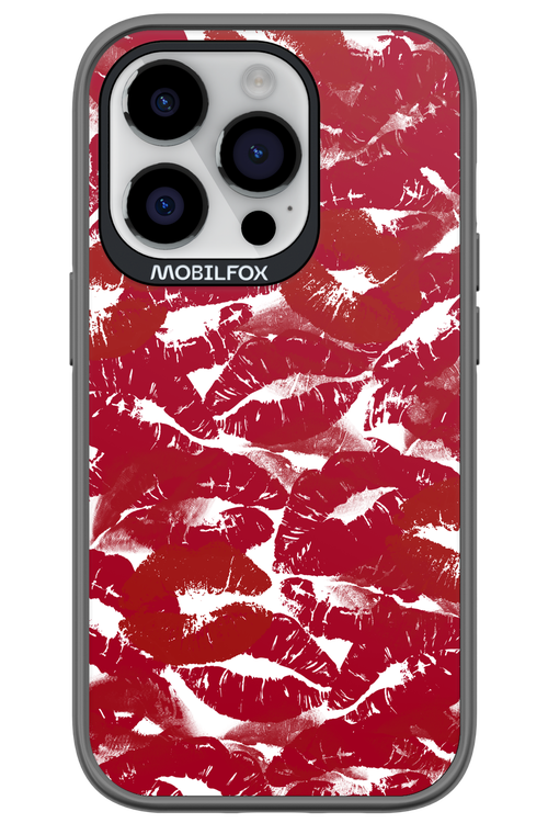 Burgundy and Kiss 2.0 - Apple iPhone 14 Pro