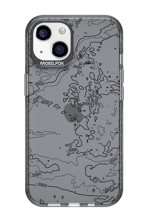 Contour Map - Apple iPhone 13