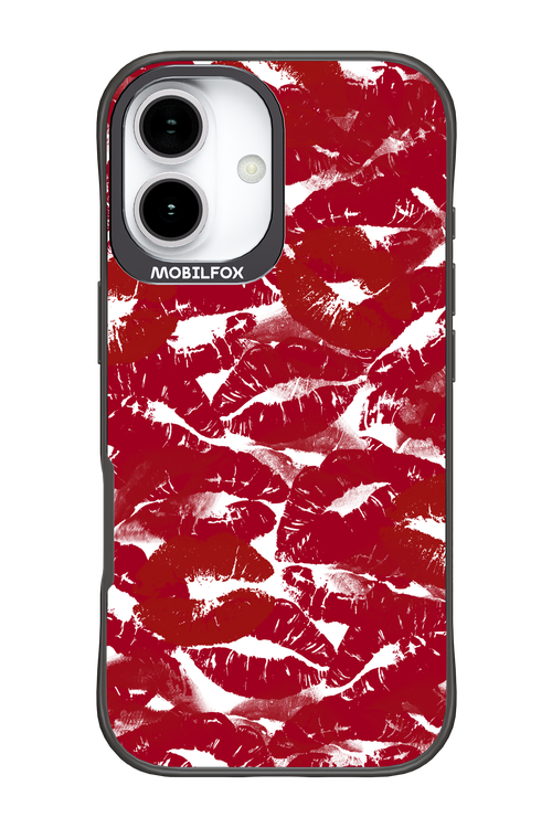 Burgundy and Kiss 2.0 - Apple iPhone 17
