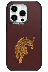Burgundy Leopard - Apple iPhone 15 Pro