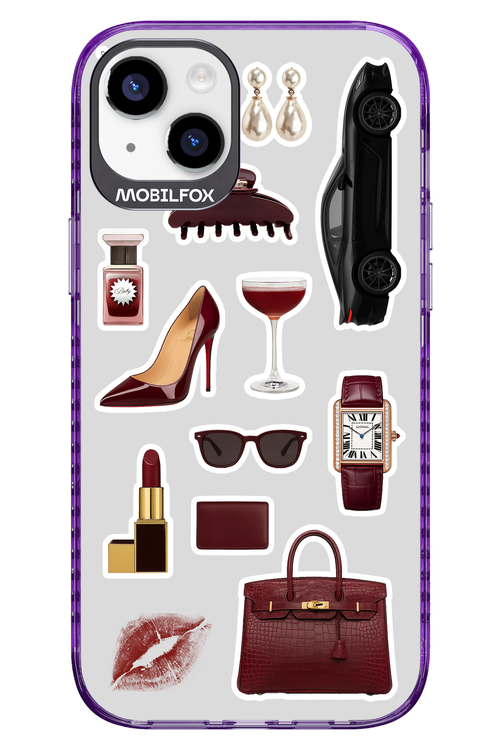 Classy Burgundy - Apple iPhone 14 Plus
