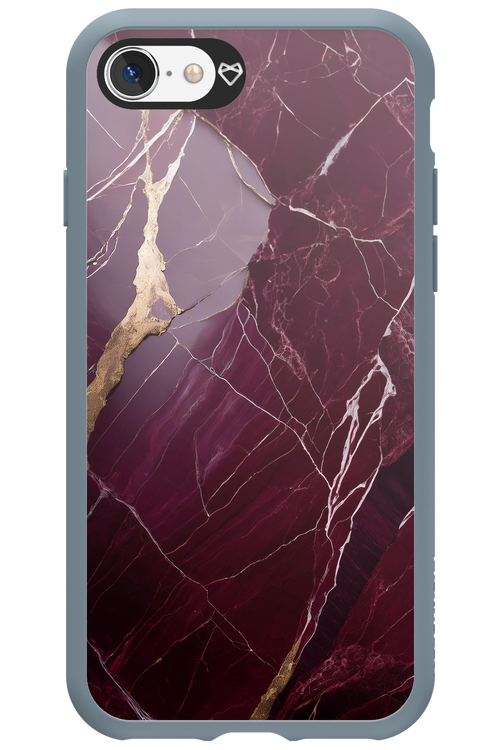 Burgundy Marble 2.0 - Apple iPhone 8