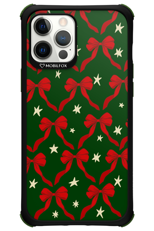 Bow & Stars (Green) - Apple iPhone 12 Pro Max