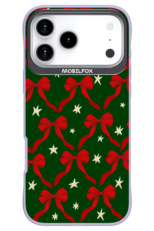 Bow & Stars (Green) - Apple iPhone 17 Pro Max