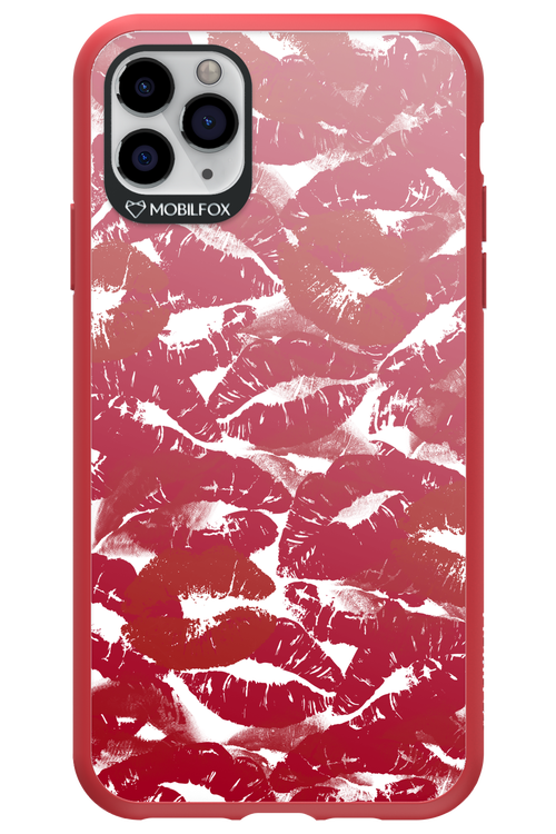 Burgundy and Kiss 2.0 - Apple iPhone 11 Pro Max