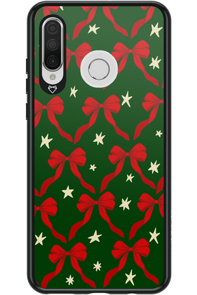 Bow & Stars (Green) - Huawei P30 Lite