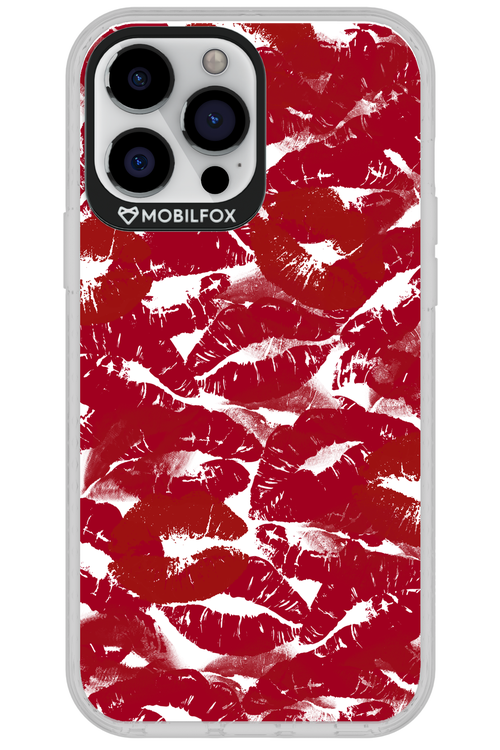 Burgundy and Kiss 2.0 - Apple iPhone 13 Pro Max