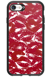 Burgundy and Kiss - Apple iPhone 8