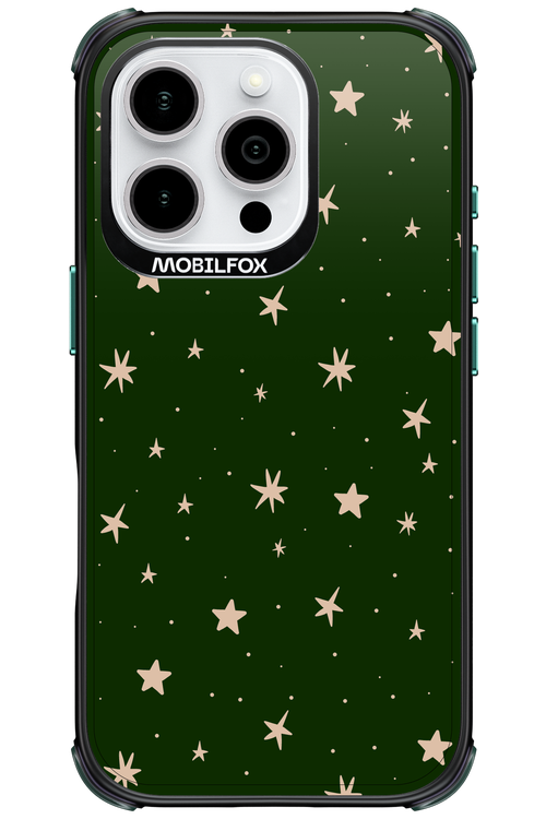 Forest Green Stars - Apple iPhone 16 Pro