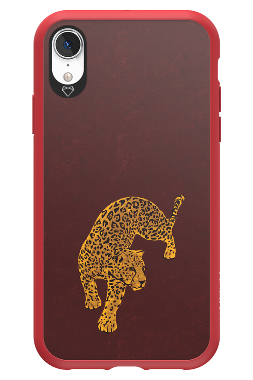 Burgundy Leopard - Apple iPhone XR