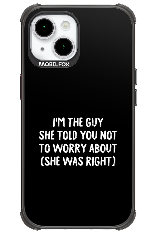 She was right 2.0 - Apple iPhone 15