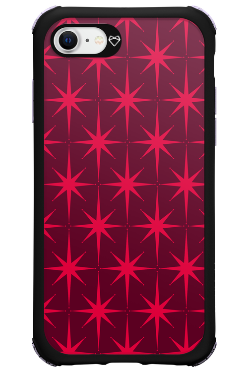 Burgundy Starss - Apple iPhone SE 2022