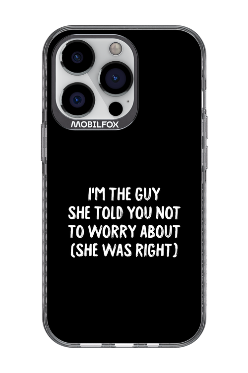 She was right - Apple iPhone 13 Pro