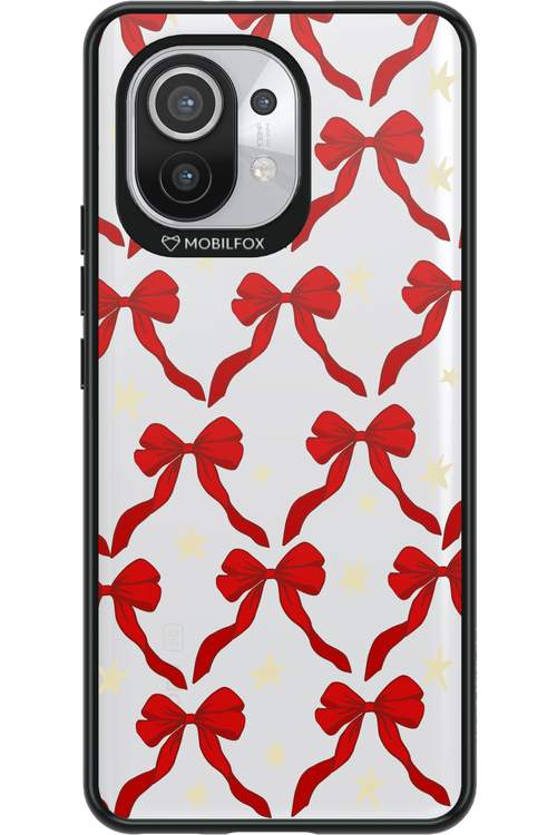 Bow & Stars (Transparent) - Xiaomi Mi 11 5G