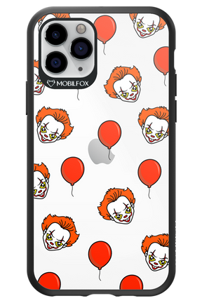 Mystery Clown (Transparent) - Apple iPhone 11 Pro