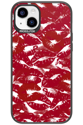 Burgundy and Kiss - Apple iPhone 15 Plus
