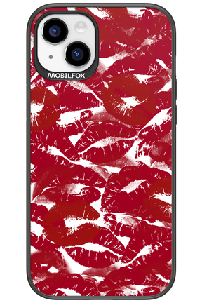 Burgundy and Kiss - Apple iPhone 15 Plus