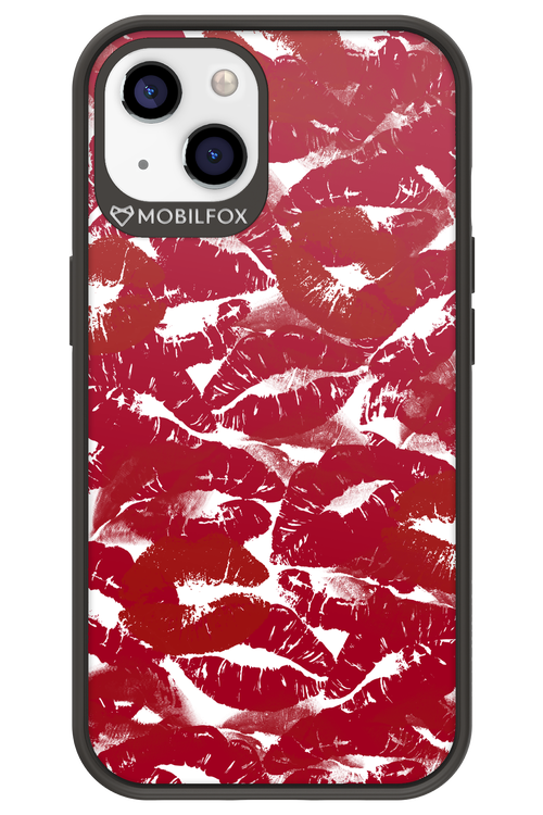 Burgundy and Kiss - Apple iPhone 13