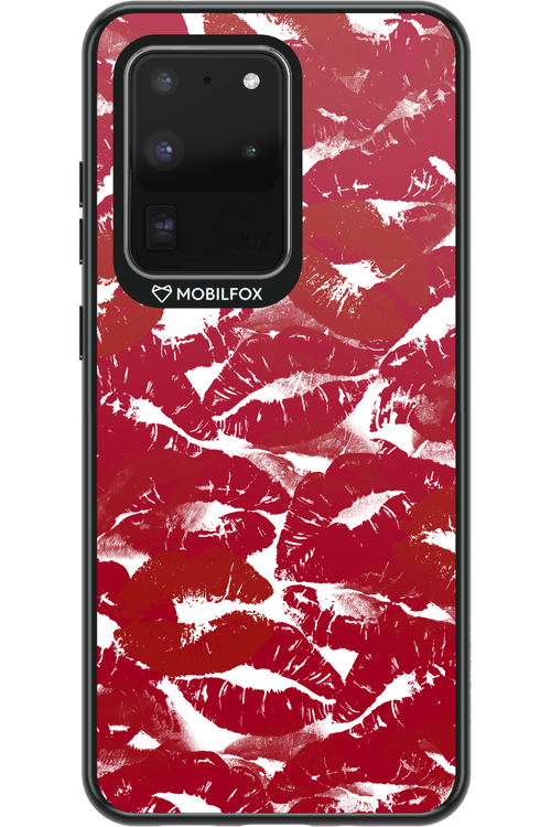 Burgundy and Kiss 2.0 - Samsung Galaxy S20 Ultra 5G