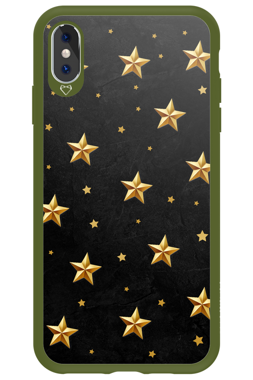 Golden Stars - Apple iPhone XS Max