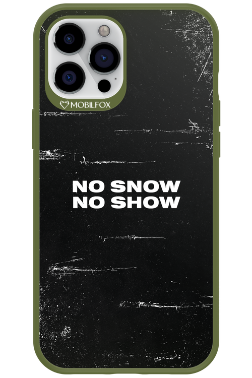 No snow, no show - Apple iPhone 12 Pro Max