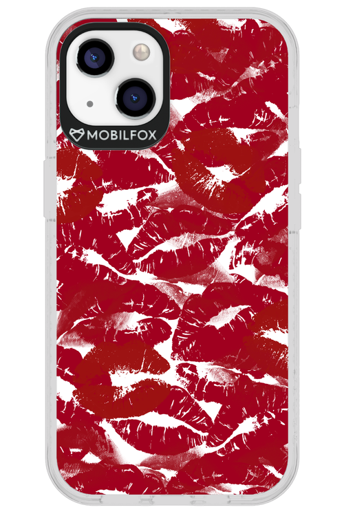 Burgundy and Kiss 2.0 - Apple iPhone 13