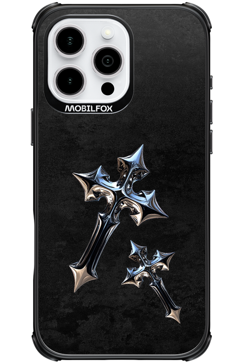 Chrome Crosses - Apple iPhone 16 Pro Max