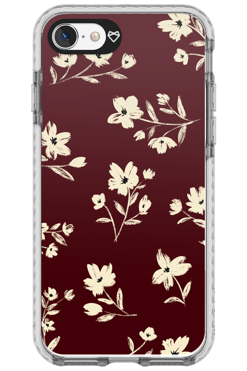 Bloom of Burgundy - Apple iPhone 8