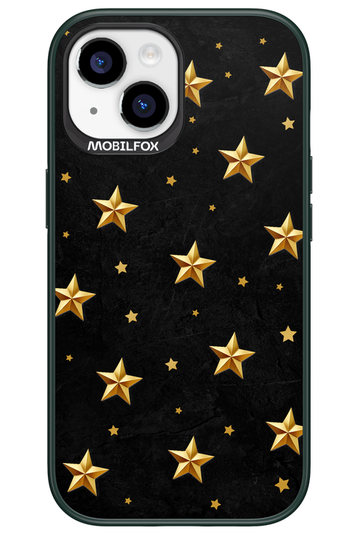Golden Stars - Apple iPhone 15