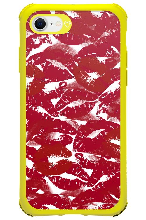 Burgundy and Kiss 2.0 - Apple iPhone SE 2020