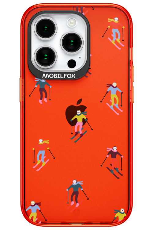 Snow Motion (Transparent) - Apple iPhone 15 Pro