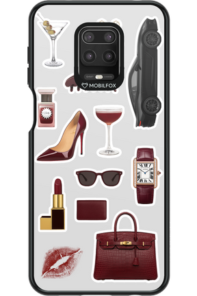 Classy Burgundy - Xiaomi Redmi Note 9 Pro