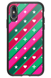 Christmas Stripes - Apple iPhone X