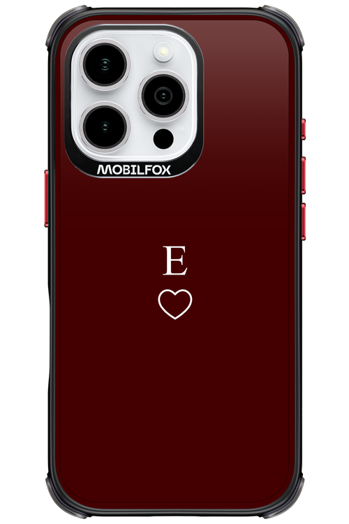 E Burgundia 2.0 - Apple iPhone 16 Pro
