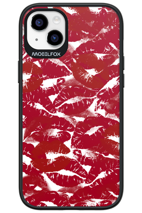 Burgundy and Kiss 2.0 - Apple iPhone 14 Plus