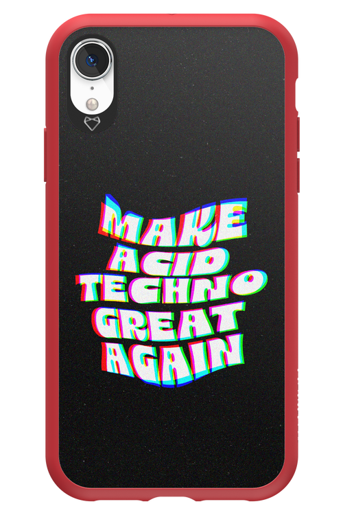 Acid Techno - Apple iPhone XR