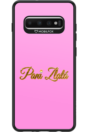 Pani Zlatá - Samsung Galaxy S10+