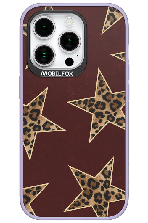 Wild Stars Burgundy - Apple iPhone 15 Pro