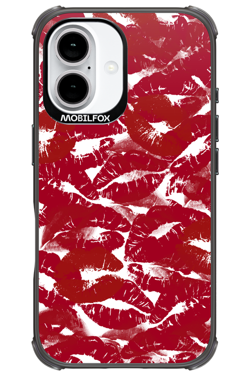 Burgundy and Kiss 2.0 - Apple iPhone 16