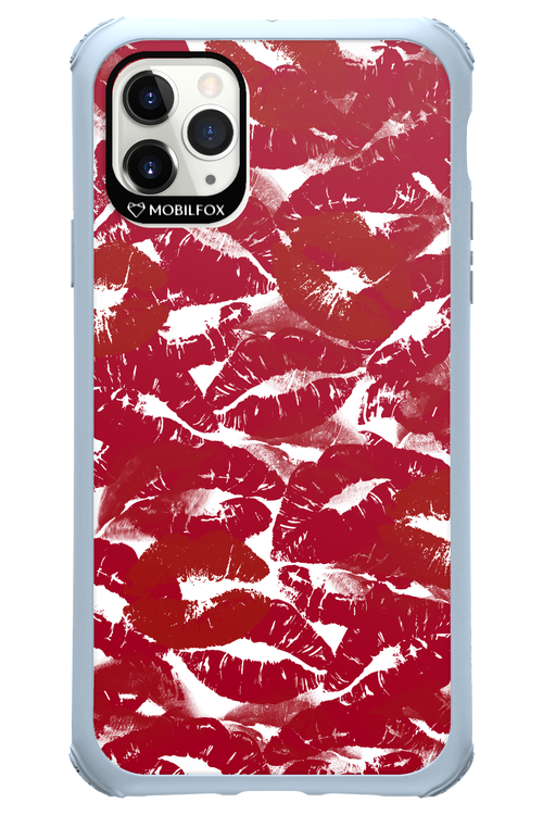 Burgundy and Kiss 2.0 - Apple iPhone 11 Pro Max