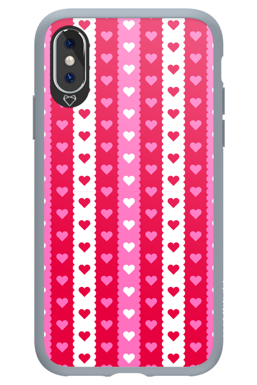 Christmas Heart Biscuit - Apple iPhone XS