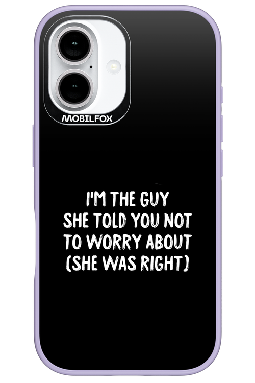 She was right 2.0 - Apple iPhone 16