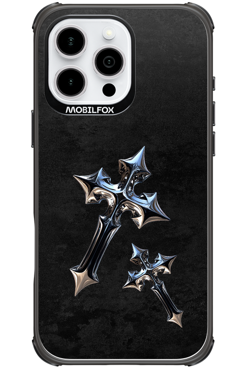 Chrome Crosses - Apple iPhone 16 Pro Max