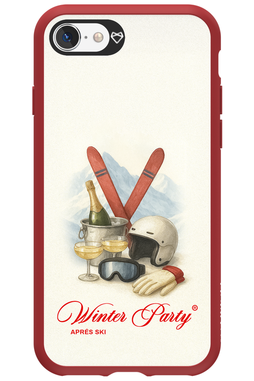 Winter Ski Party - Apple iPhone SE 2020