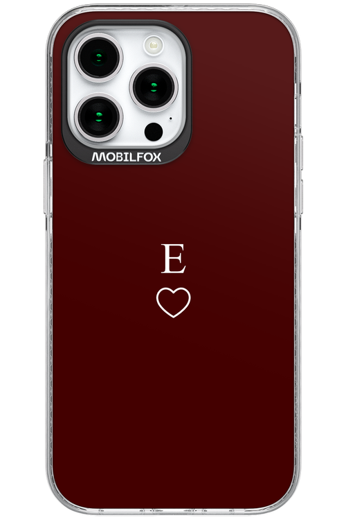 E Burgundia 2.0 - Apple iPhone 15 Pro Max