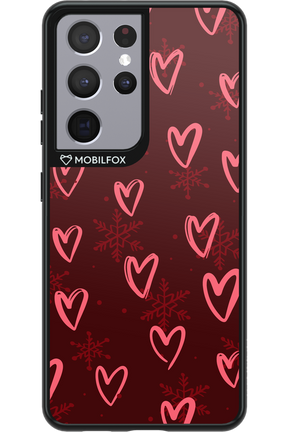 Christmas Hearts - Samsung Galaxy S21 Ultra