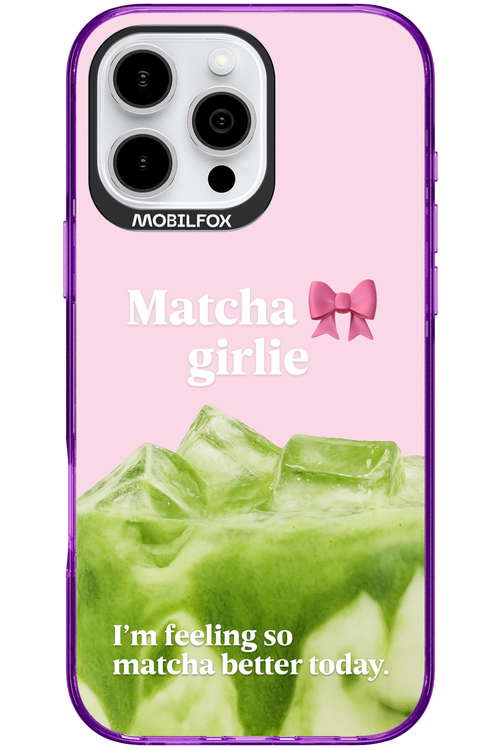 Matcha Girlie 2.0 - Apple iPhone 16 Pro Max