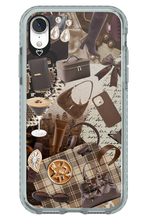 Brown Love - Apple iPhone XR
