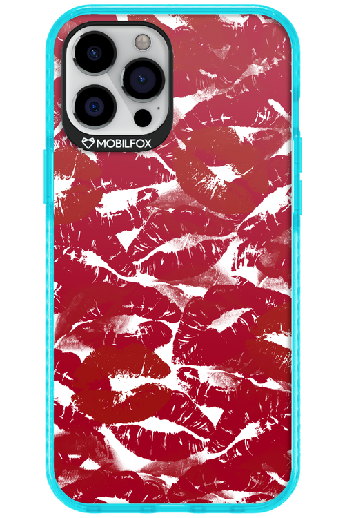 Burgundy and Kiss 2.0 - Apple iPhone 12 Pro Max