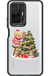 Christmas Bear (Transparent) - Xiaomi Mi 11T Pro